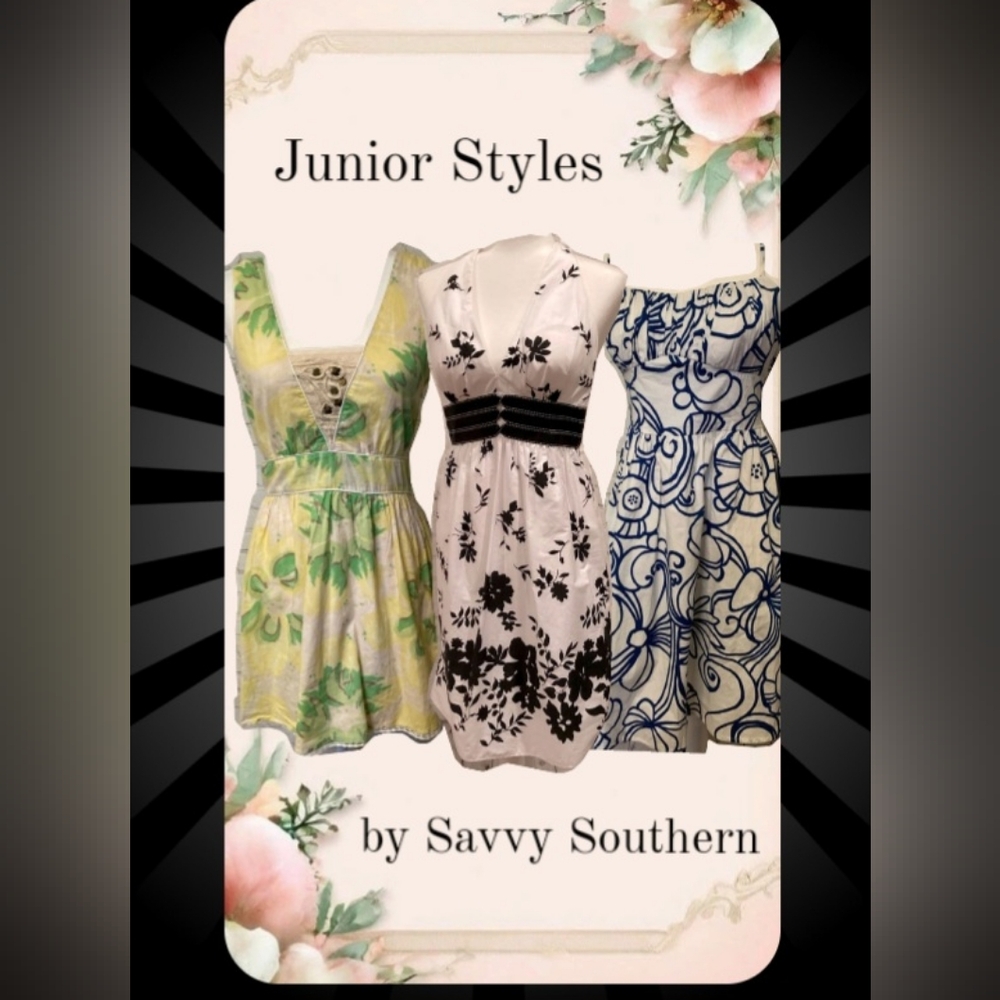 Junior Spring Summer Dress Styles By Savvy Southern.